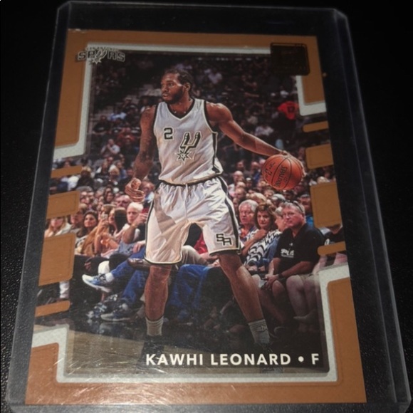 Kawhi Leonard Spurs Basketball Card - Picture 3 of 6